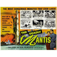The Deadly Mantis Movie Half-Sheet Poster Print (14x11)