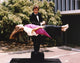 Bill Bixby performing the Lady Float magic trick photo print.