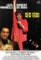 New York, New York movie poster featuring Robert De Niro and Liza Minnelli.