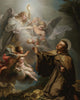 The Apparition of the Eucharist to San Pascual Bailon Poster Print by Vicente López Portaña