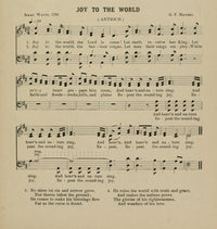 Joy to the World Christmas Carols & Hymns Poster Print 8x10