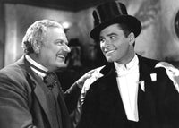 Gentleman Jim photo print featuring Errol Flynn and Alan Hale Sr. from the 1942 film.