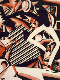Harlem Jazz 1917-1920 poster print by Winold Reiss