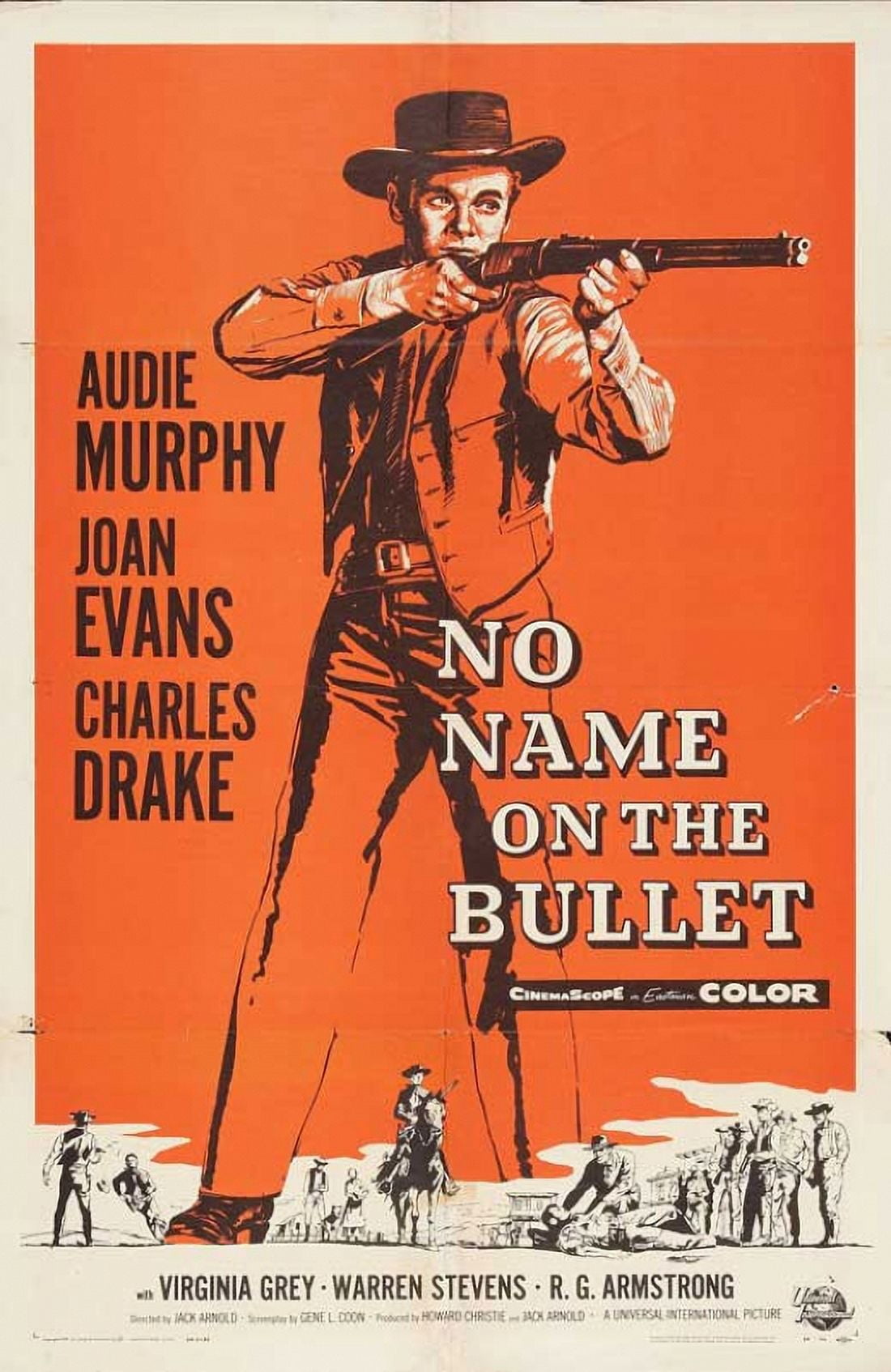No Name on the Bullet Movie Poster 11x17 print