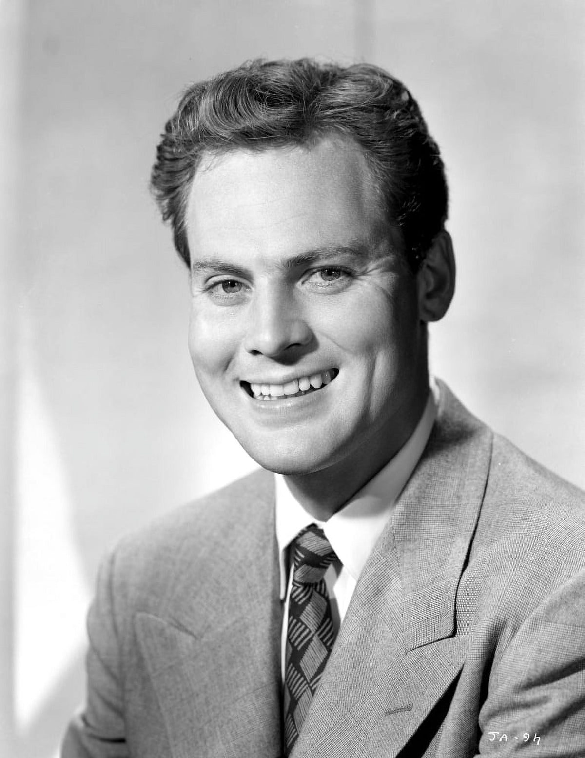 Classic John Agar Photo Print showcasing Hollywood charm