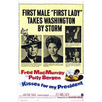 Kisses for My President movie poster print - vibrant vintage film art