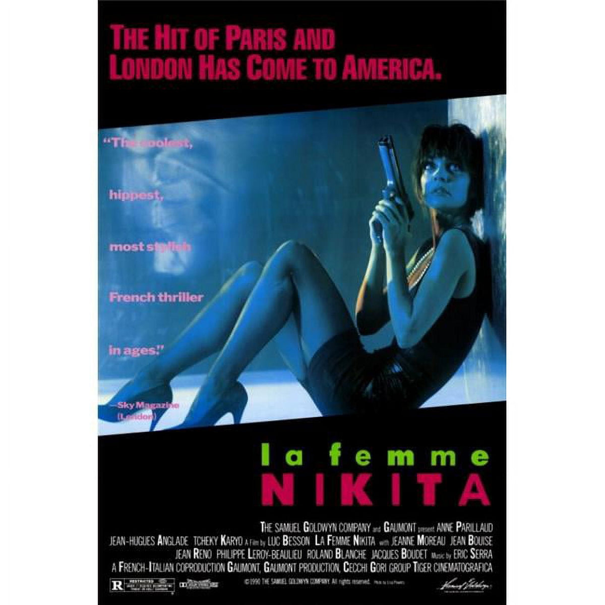 La Femme Nikita Movie Poster Print 27x40