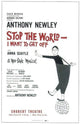 Stop the World I Want to Get Off Broadway Movie Poster 11x17