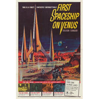 First Spaceship on Venus movie poster print in 27x40 size.