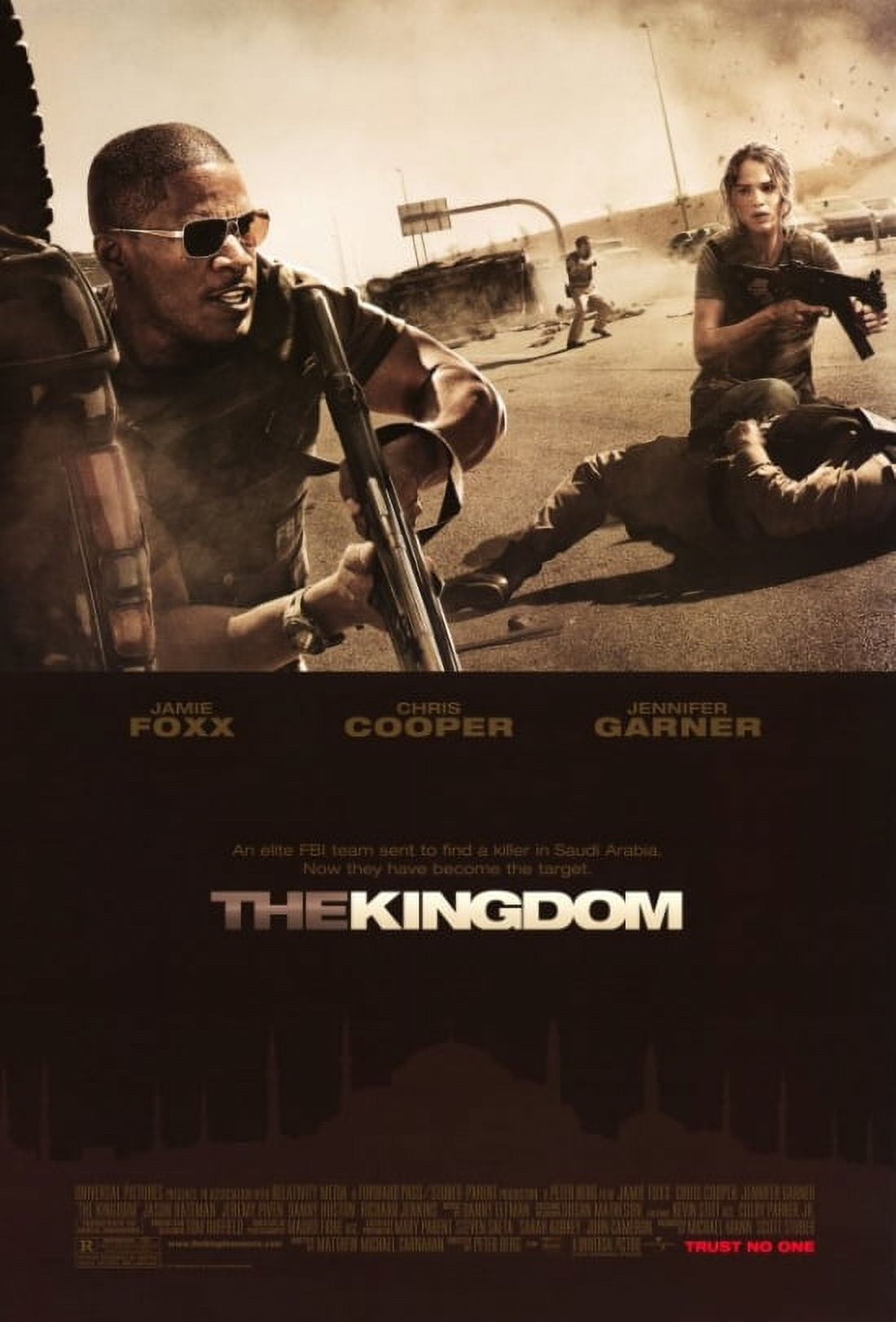 The Kingdom Movie Poster 11x17 print featuring dramatic imagery.