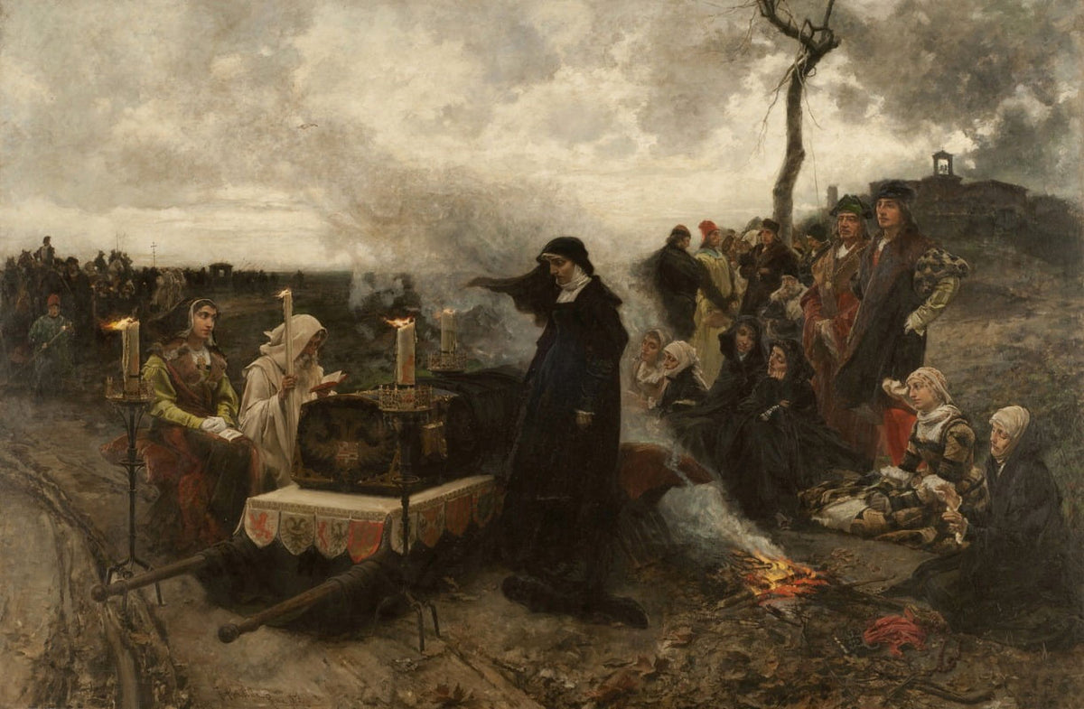 Doña Juana la Loca Poster Print by Francisco Pradilla y Ortiz