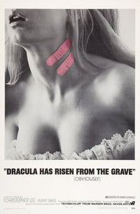 Dracula Has Risen From The Grave 1968 movie poster art print