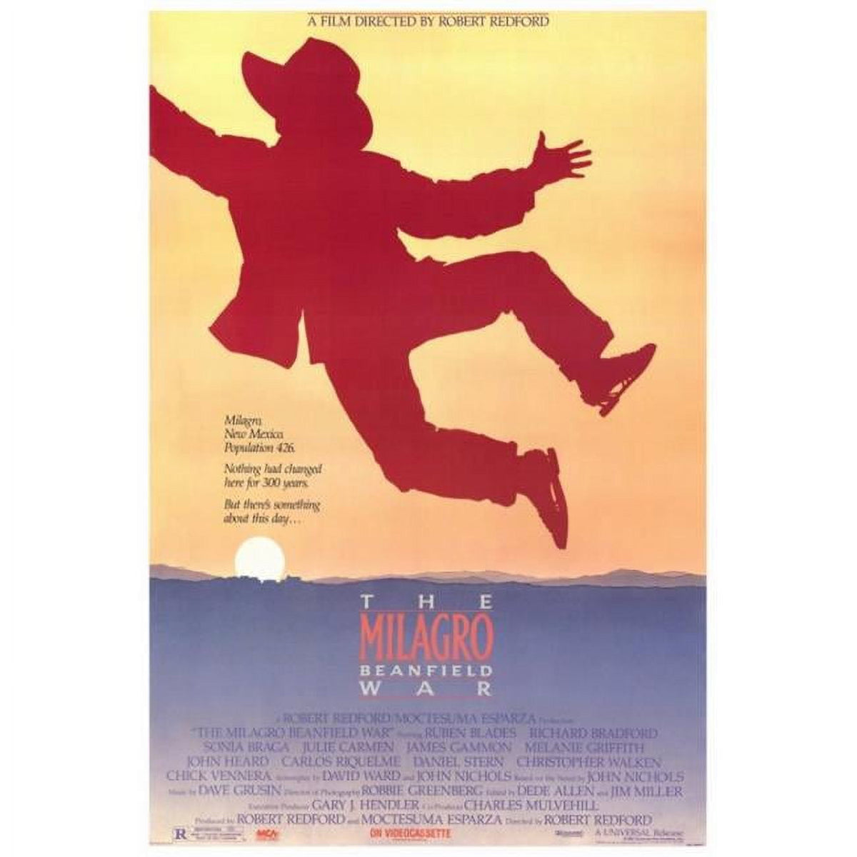 The Milagro Beanfield War movie poster print in 27x40 size.