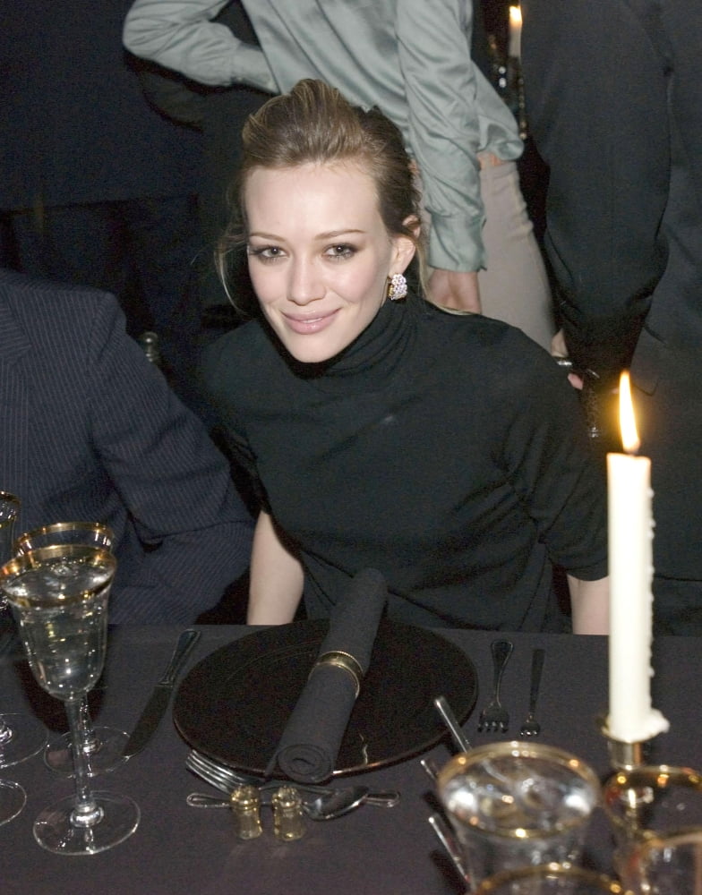 Hilary Duff at Zac Posen Fall Fashion Show After-Party Photo Print