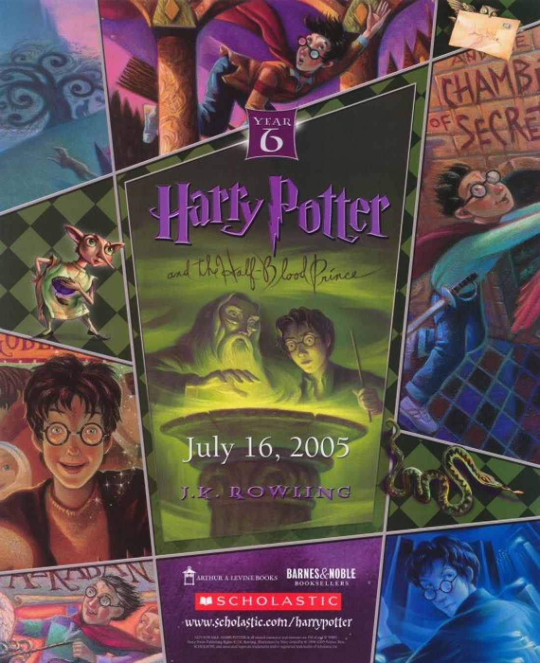 Harry Potter and the Half-Blood Prince movie poster 11x17