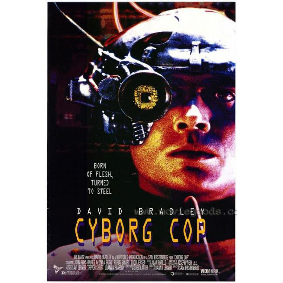 Cyborg Cop Movie Poster Print 27 x 40 inches