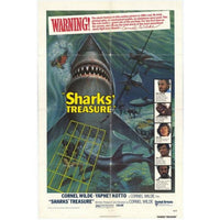 Sharks' Treasure Movie Poster Print in vibrant colors