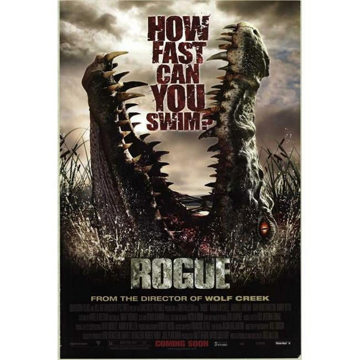 Rogue Movie Poster Print - 27x40 size, vibrant design.