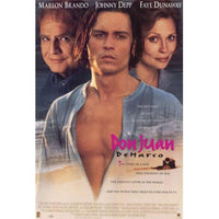 Don Juan DeMarco Movie Poster Print in 27x40 size.