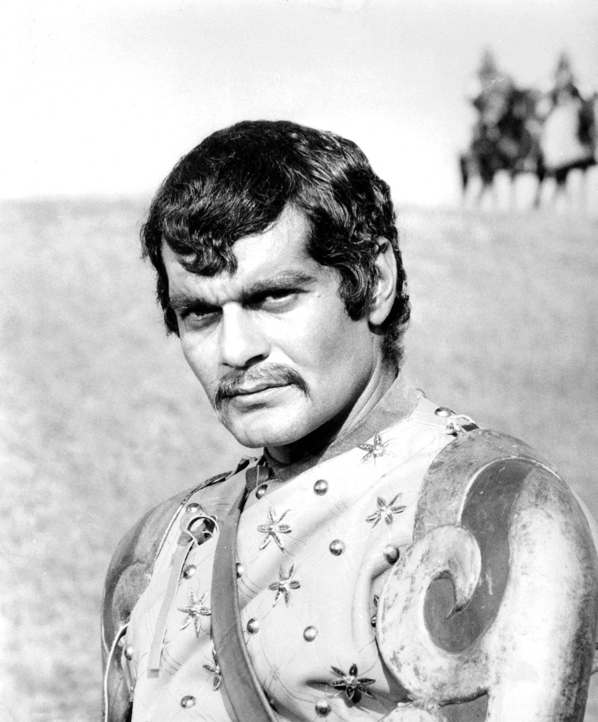 Genghis Khan 1965 Photo Print featuring Omar Sharif in historical attire.