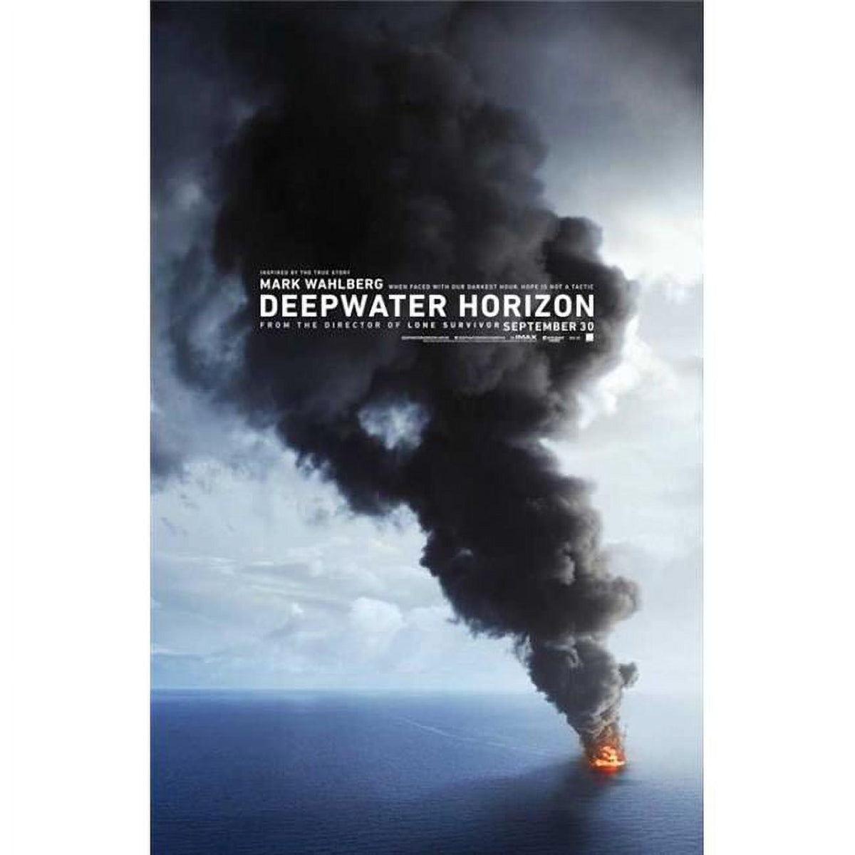 Deepwater Horizon Movie Poster 27x40 - Dramatic film art