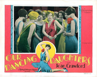 Our Dancing Daughters movie poster featuring Joan Crawford 1928