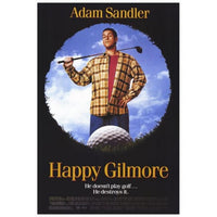 Happy Gilmore Movie Poster Print 27x40 featuring Adam Sandler.
