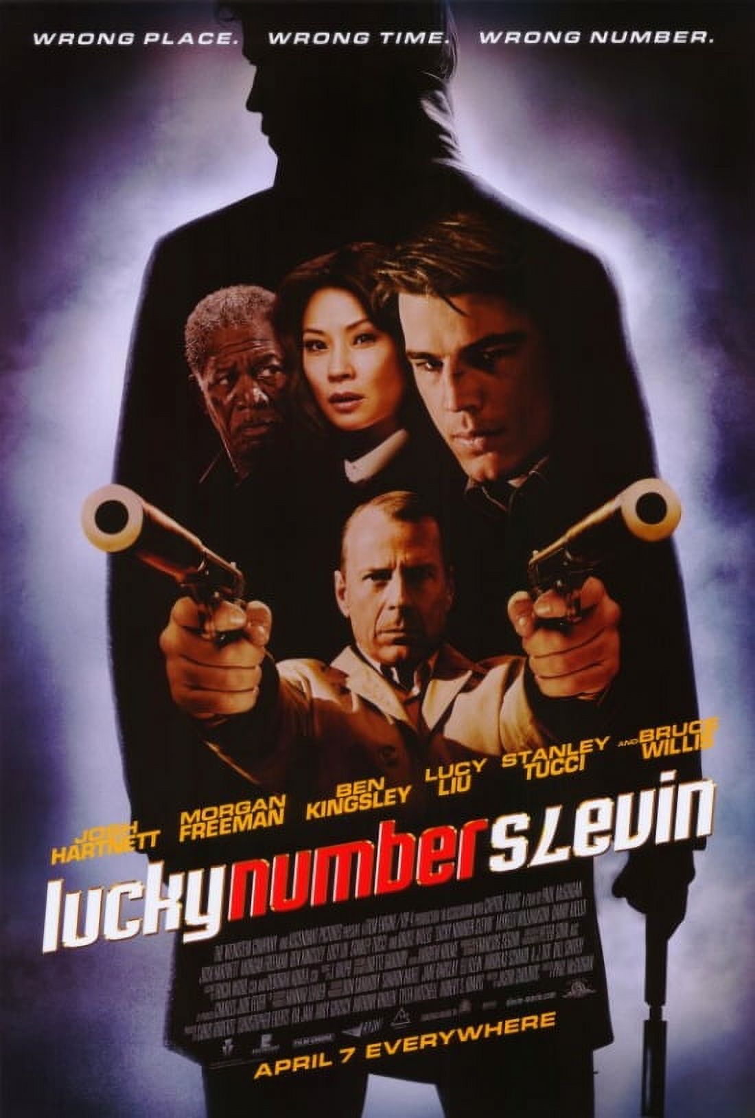 Lucky Number Slevin movie poster print - 27x40 inches