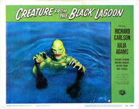 Creature from The Black Lagoon 1954 movie lobby card print in 8x10 size.