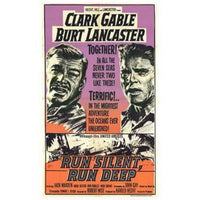 Run Silent Run Deep Movie Poster 11x17 - Classic film art print