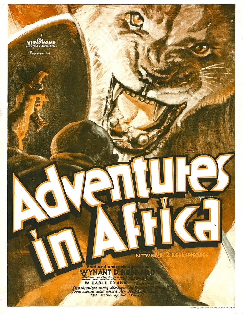 Adventures in Africa 1931 Movie Masterprint Poster Print