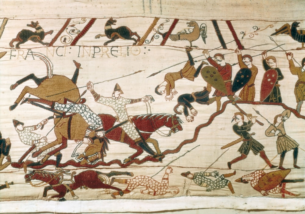 Bayeux Tapestry Poster Print - Historical Art Print 8x10