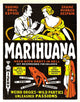 Marihuana Movie Poster - The Weed with Roots in Hell (1936) 11x17