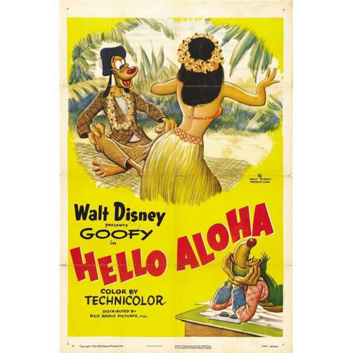 Hello Aloha Movie Poster Print in 27x40 size