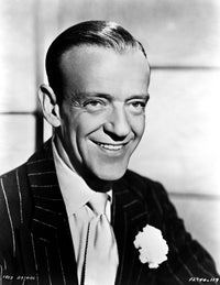 Fred Astaire posed in a suit and tie photo print