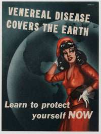 Veneral Disease Covers the Earth Poster Print by Florence White Williams