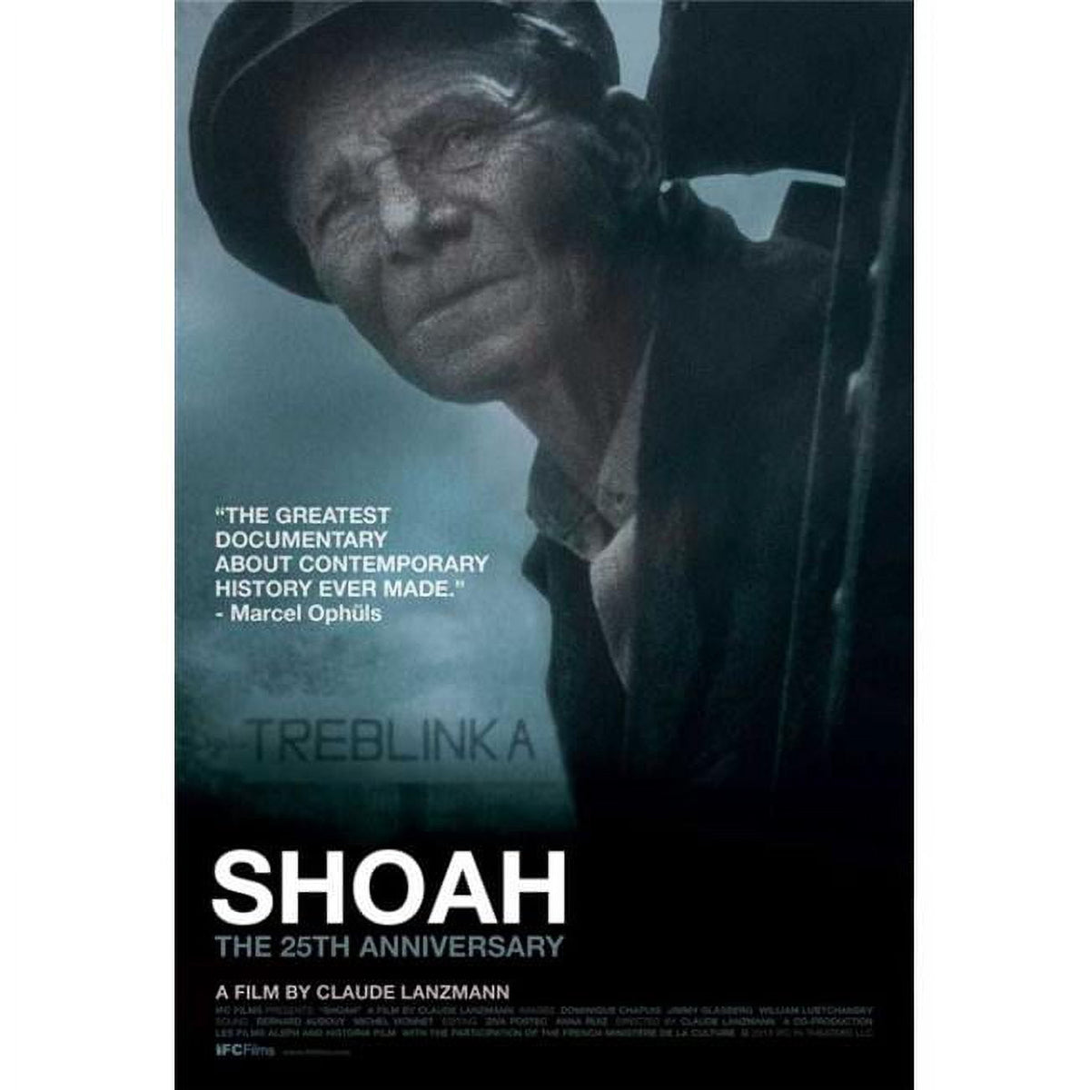 Shoah Movie Poster 11x17 print showcasing powerful cinematic history.