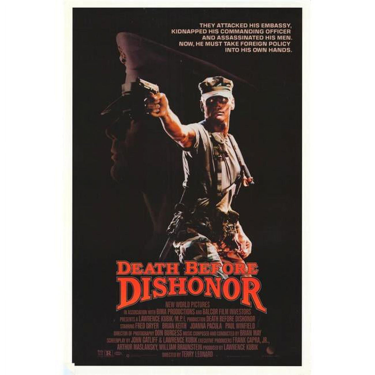 Death Before Dishonor Movie Poster Print 27x40