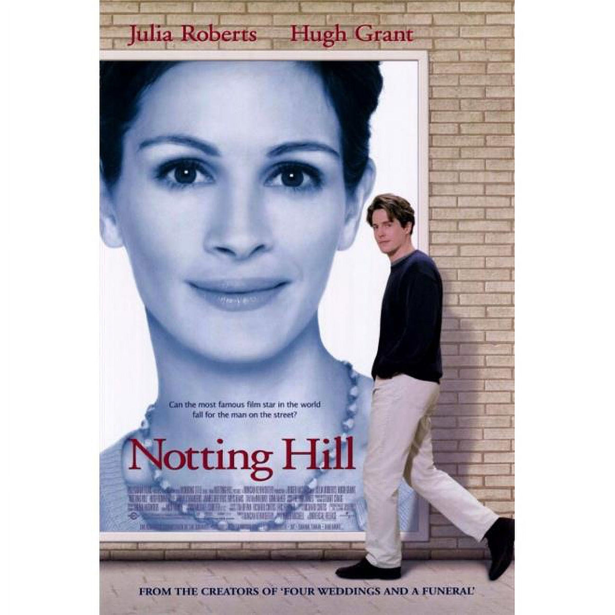 Notting Hill Movie Poster Print - 27x40 inches, romantic film décor