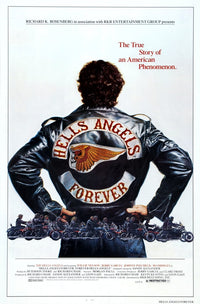 Hells Angels Forever Fine Art Poster Print featuring motorcycle club theme.