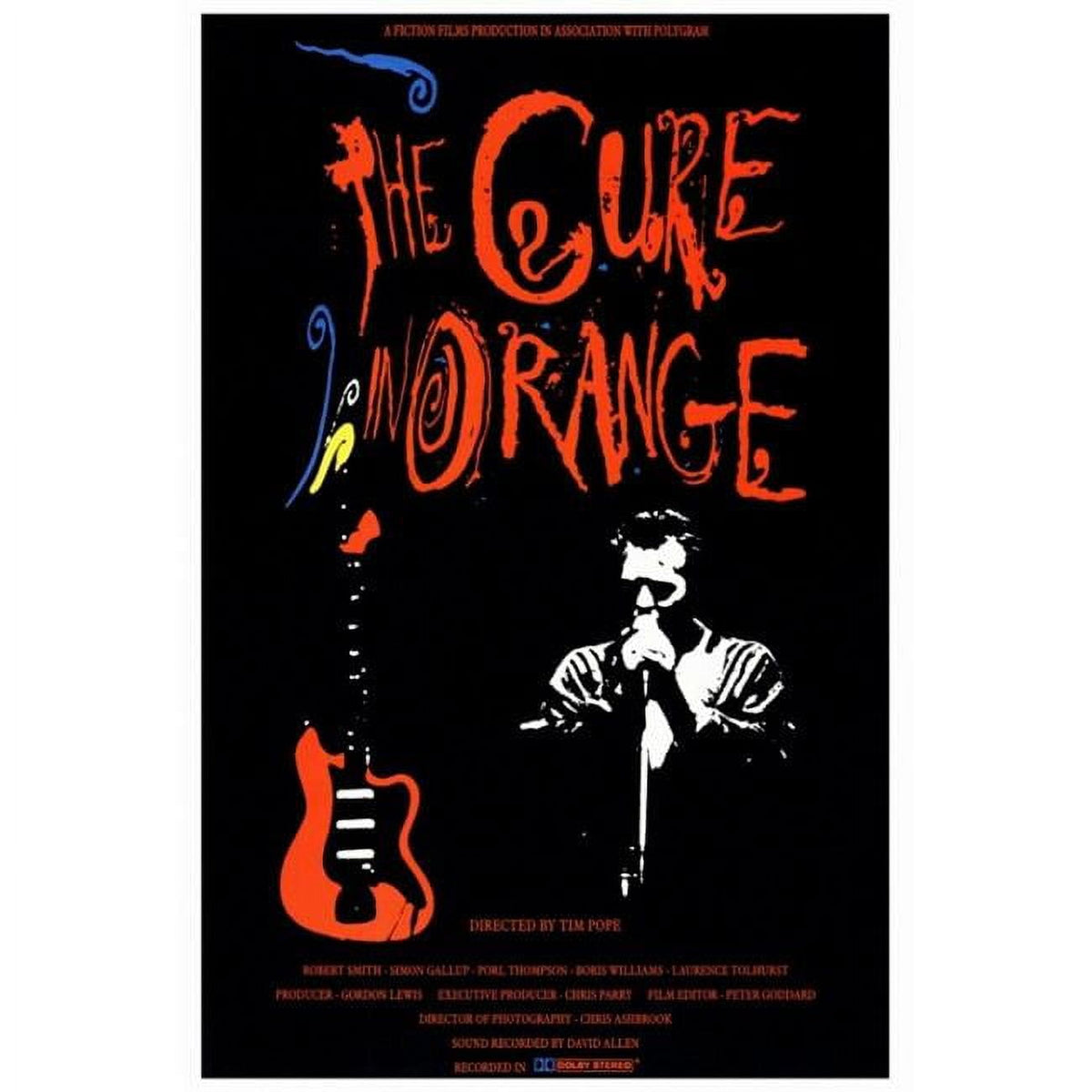 The Cure in Orange Movie Poster Print 27x40