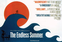 The Endless Summer Movie Poster Masterprint showcasing vibrant beach scenery.