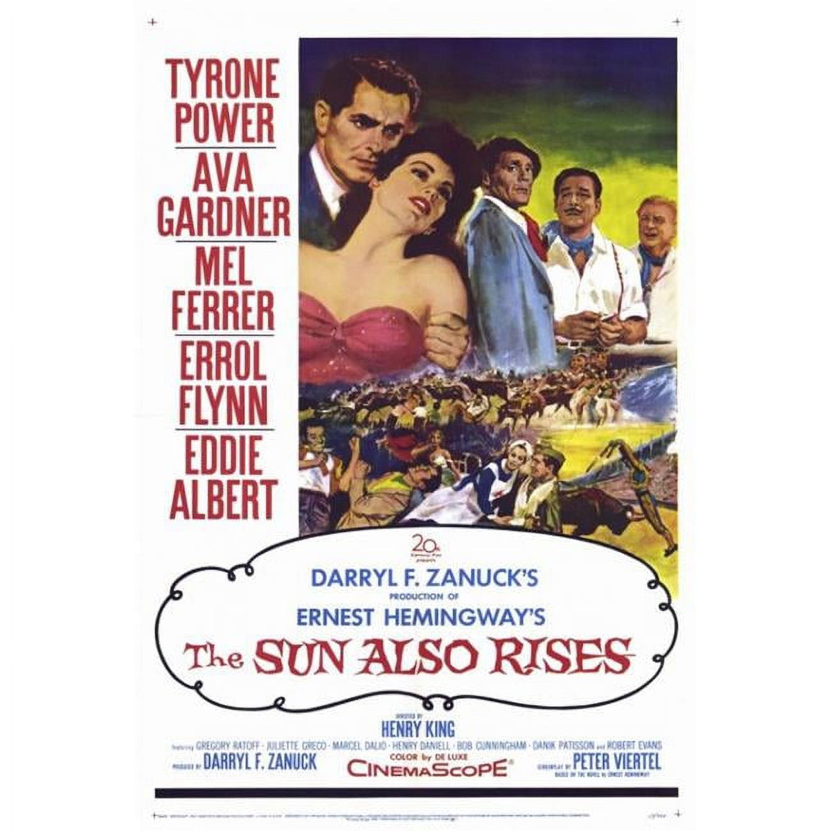 The Sun Also Rises Movie Poster Print 27 x 40