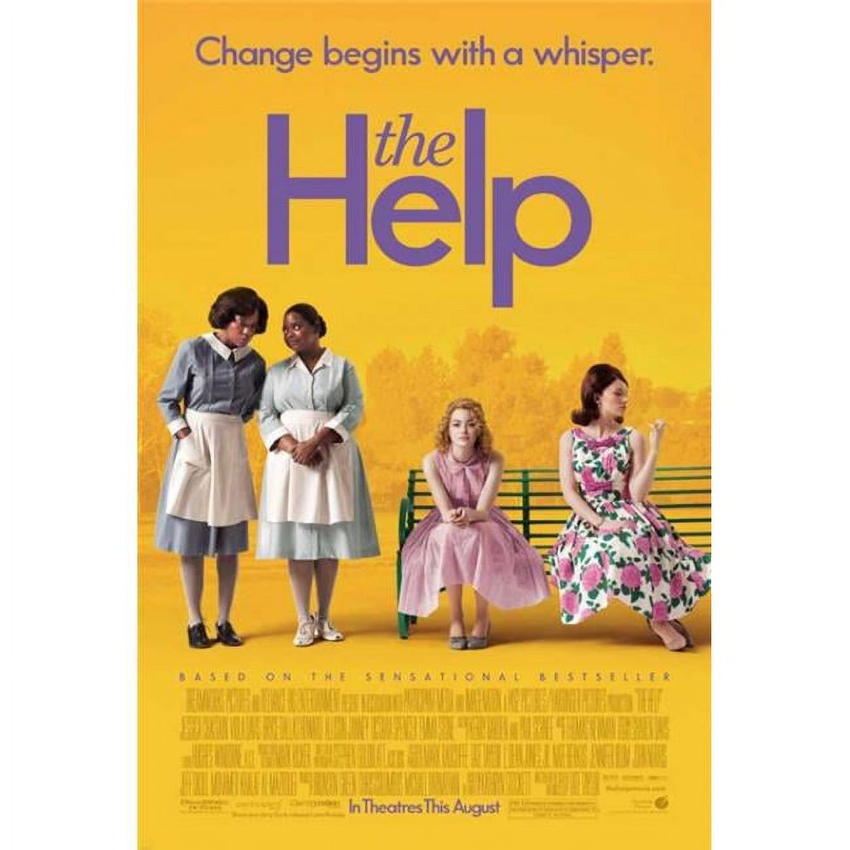 The Help movie poster print 27x40 - inspiring cinematic art