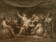 Achilles Oath to Avenge Patroclus Print by Bartolomeo Pinelli