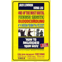 How to Murder Your Wife movie poster in 11x17 size, vibrant design