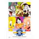 Warner Brothers Looney Tunes Cartoons Movie Poster Print