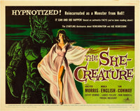 The She-Creature 1956 Movie Masterprint Poster showcasing classic film art.