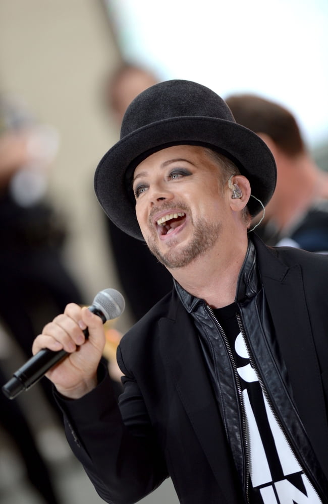Boy George Concert Poster Print at NBC Today Show Rockefeller Plaza NYC July 2015