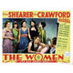 The Women movie masterprint poster featuring Phyllis Povah, Paulette Goddard, Joan Crawford, Rosalind Russell, Mary Boland, and Norma Shearer